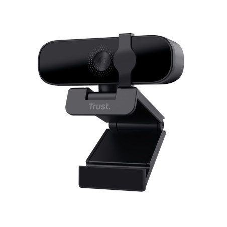 webcam trust tanor clip/supporto full hd 1920x1080 30fps nero [25548]