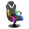 sedia da gioco x rocker con illuminazione a led/sistema audio 2.1