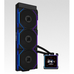 dissipatore cpu a liquido lian li hydroshift ii lcd-s 360mm nero