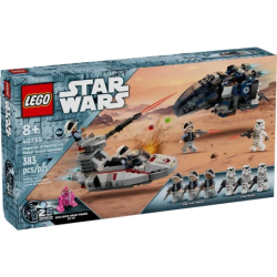 set di gioco costruibile lego con veicoli star wars per battaglie