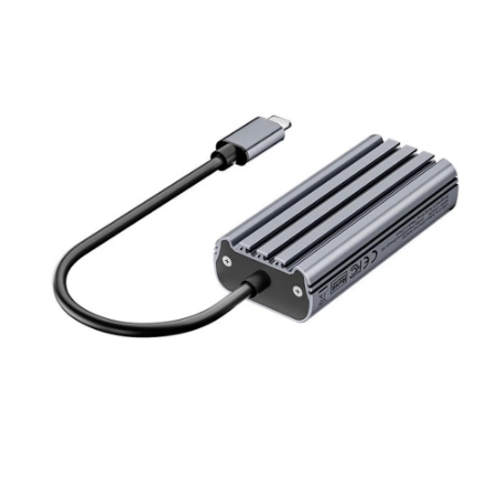 adattatore di rete unitek usb-c vers rj45 5gb/s grigio [u1343agy01]