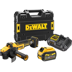 smerigliatrice angolare dewalt 125mm xr 18v nero/giallo [dcg409vst1-qw]