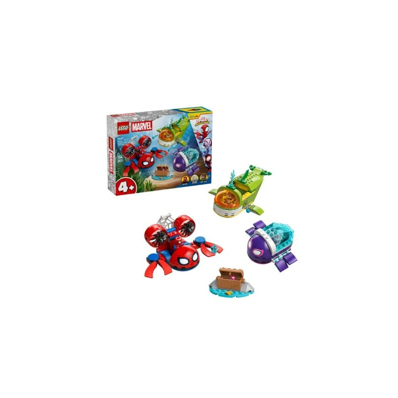 kit di costruzione lego marvel 11207 veicoli sottomarini di spidey