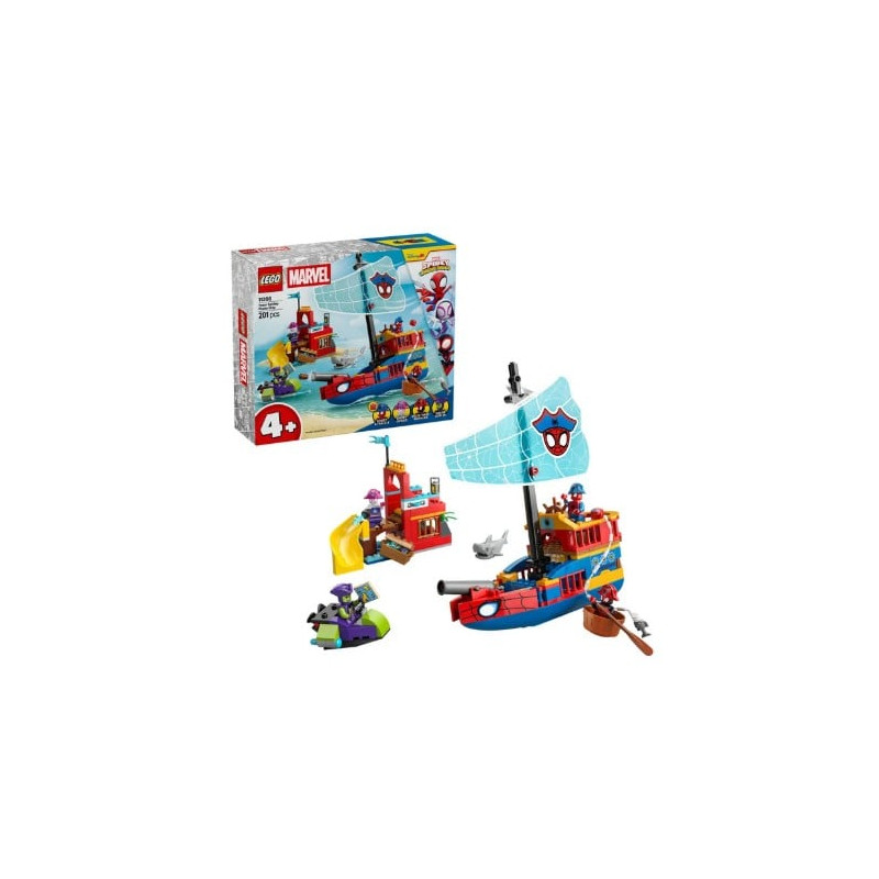kit di costruzione lego marvel 11208 nave pirata del team spidey