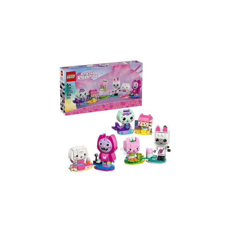kit di costruzione lego 11215 gabby's mattoncini amici gatti