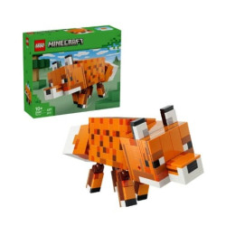 kit di costruzione lego minecraft 21588 la volpe multicolore 497pz