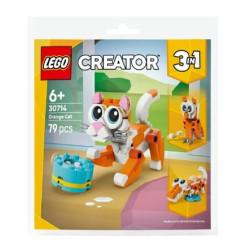 kit di costruzione lego creator 30714 gatto arancione 3in1 -