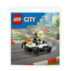 kit di costruzione lego city 30719 go-kart racer - sacchetto