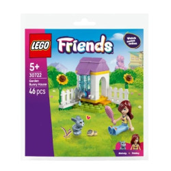 kit di costruzione lego friends 30722 conigliera in giardino -