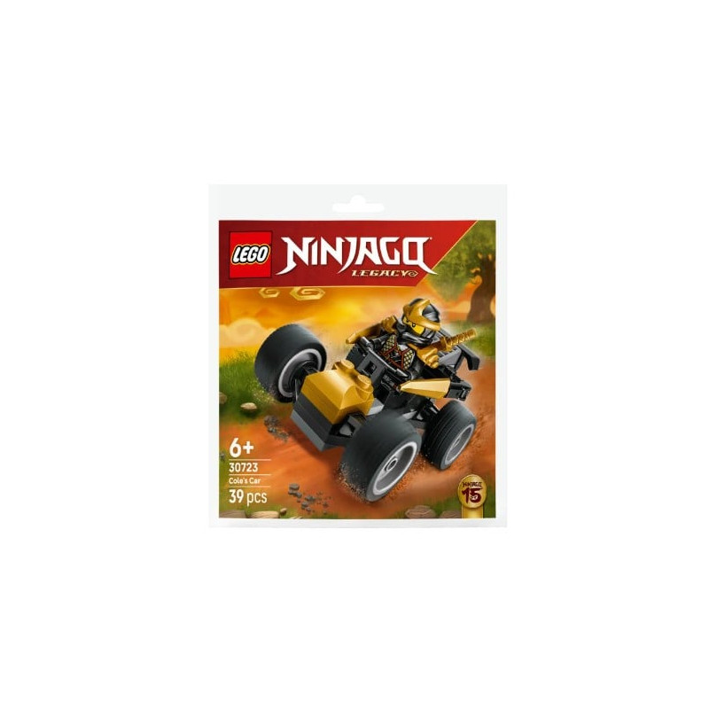 kit di costruzione lego ninjago 30723 l'auto di ninja cole -