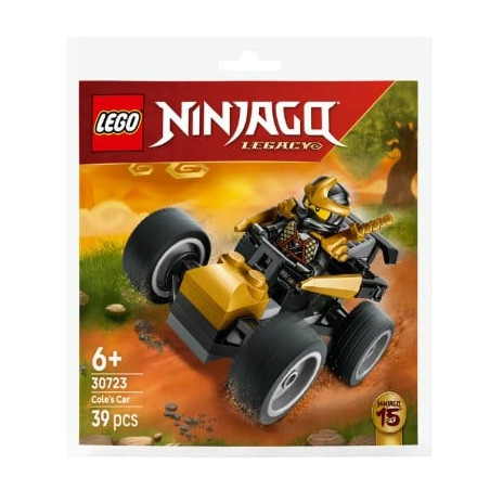 kit di costruzione lego ninjago 30723 l'auto di ninja cole -