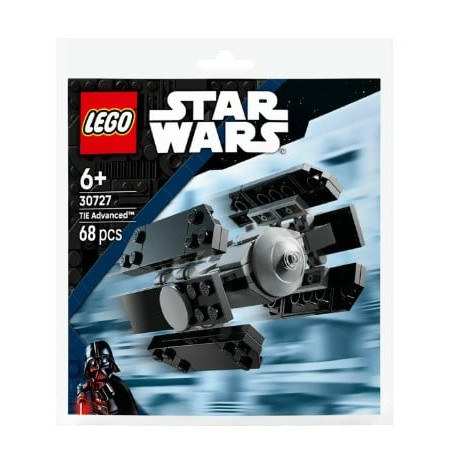 kit di costruzione lego star wars 30727 tie advanced - sacchetto