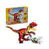 kit di costruzione lego creator 31379 dinosauro feroce 3in1 multicolore