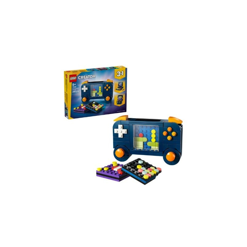 kit di costruzione lego creator 31380 creator console di gioco retro'