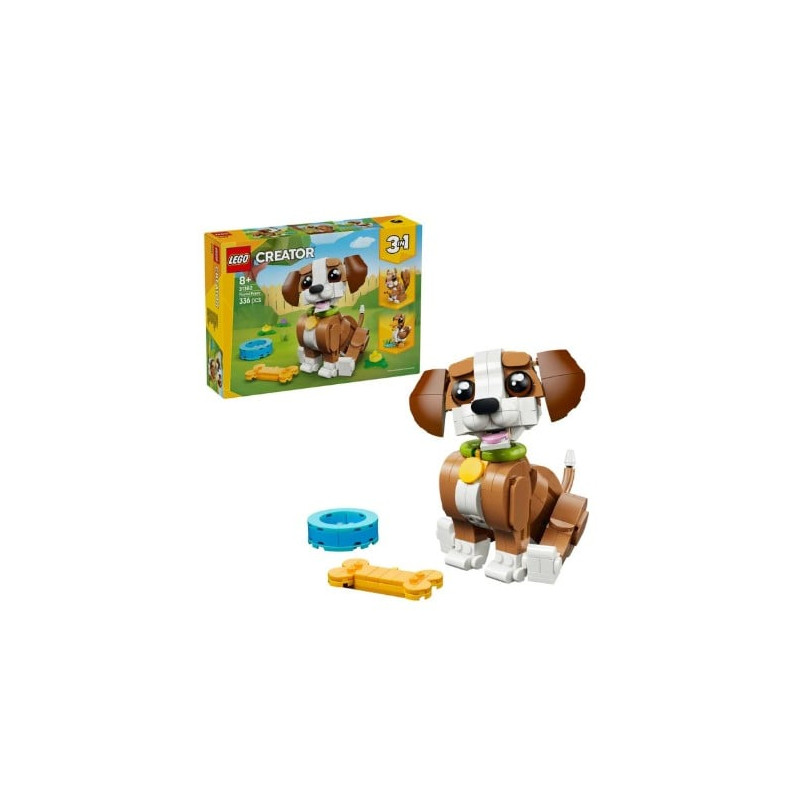 kit di costruzione lego creator 31382 cucciolo giocoso 3in1 multicolore