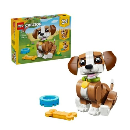 kit di costruzione lego creator 31382 cucciolo giocoso 3in1 multicolore