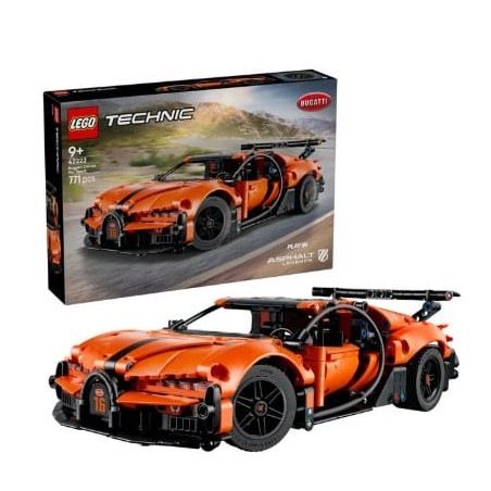 kit modello lego technic 42222 bugatti chiron pur sport hyper car
