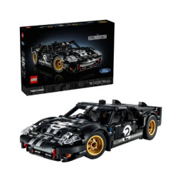 kit modello lego technic 42223 auto da corsa ford gt40 mkii del 1966
