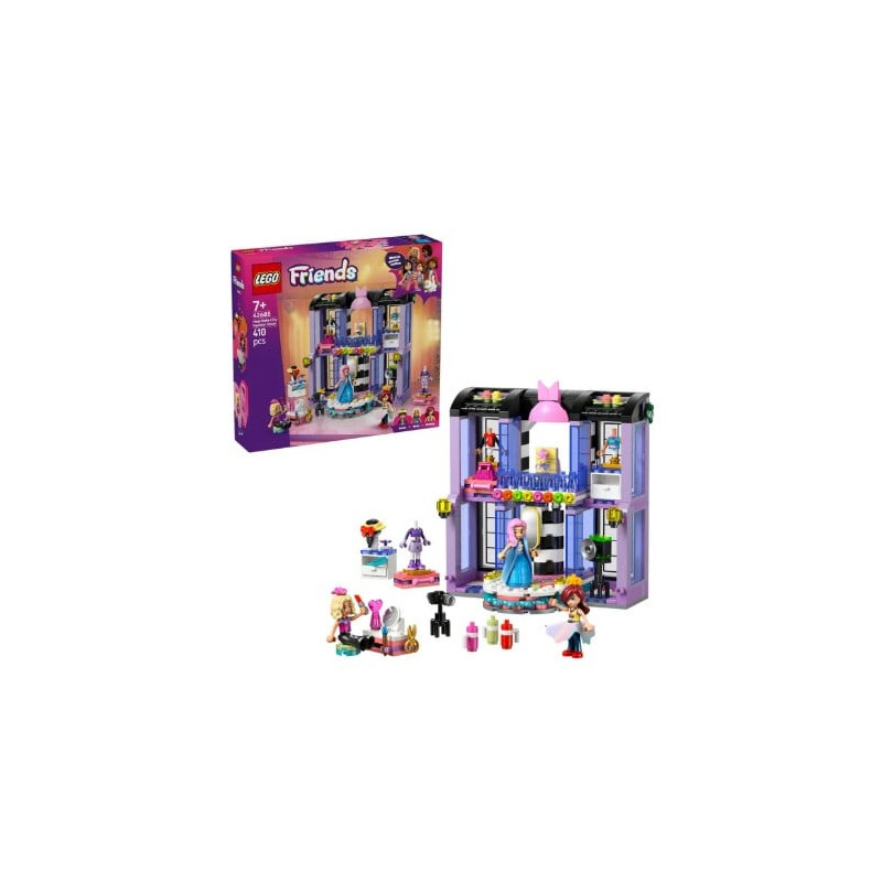 set di gioco lego friends 42685 sfilata di moda di heartlake city