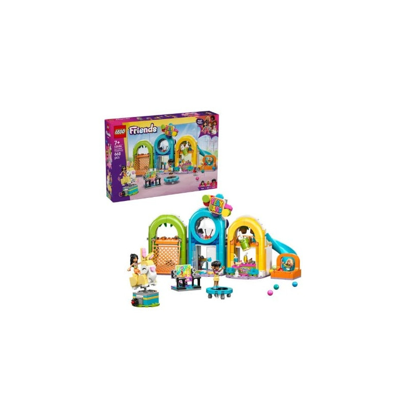 set di gioco lego friends 42686 divertimento al coperto multicolore