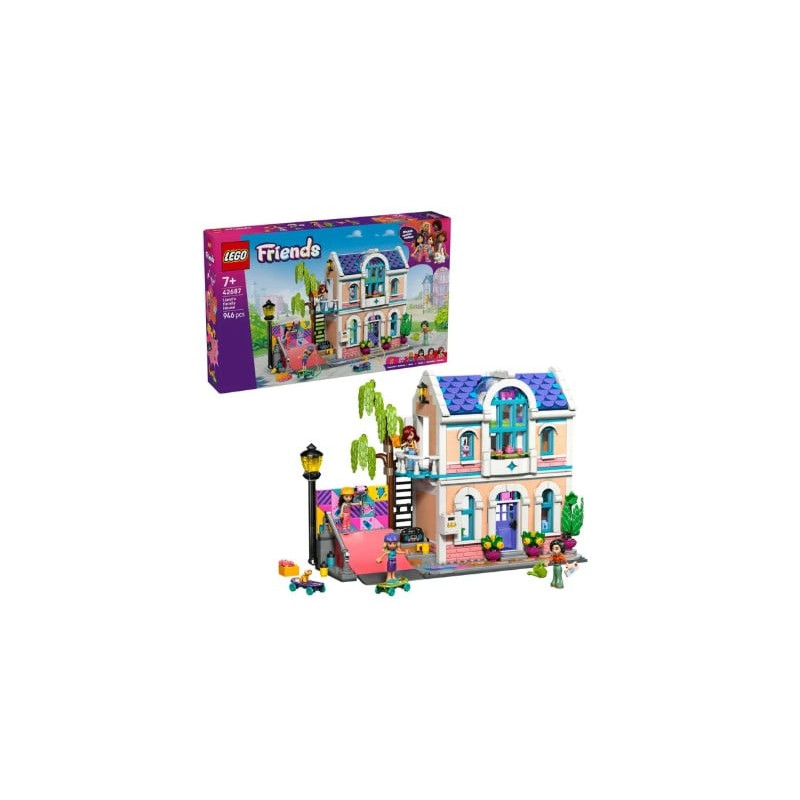 set di gioco lego friends 42687 la casa della famiglia liann multicolore