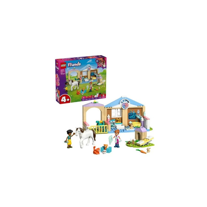 set di gioco lego friends 42696 clinica veterinaria per animali multicolore
