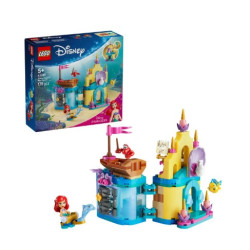 kit di costruzione lego disney 43285 il magico mini palazzo di ariel