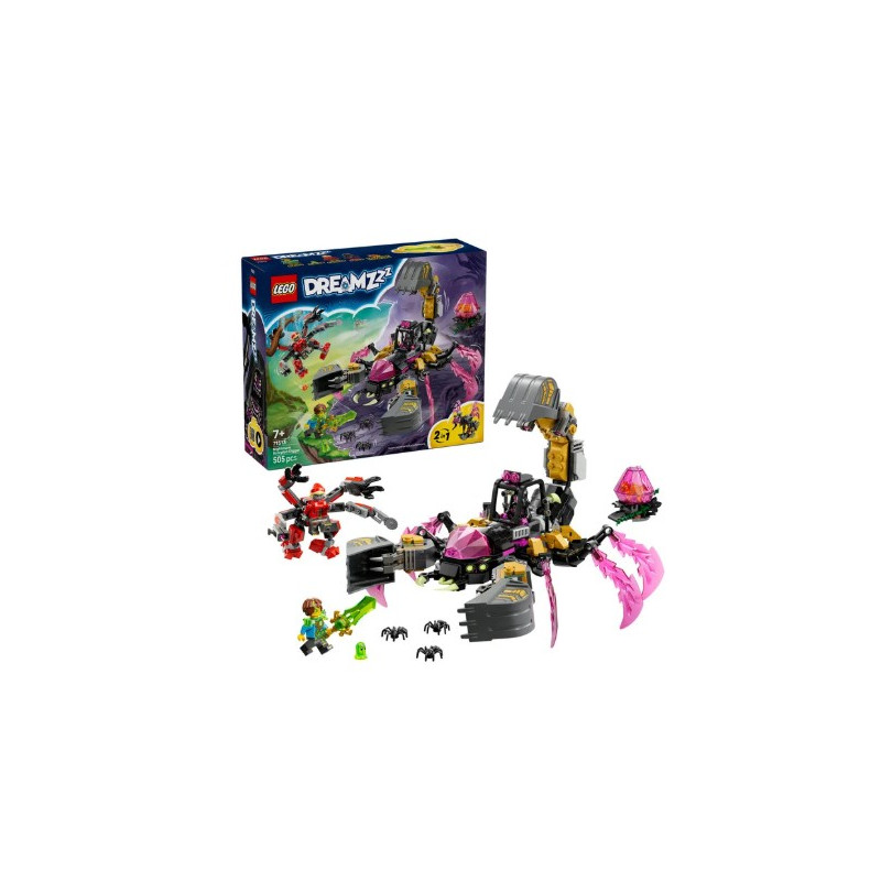 kit di costruzione lego dreamzzz 71513 nightmare scorpion digger