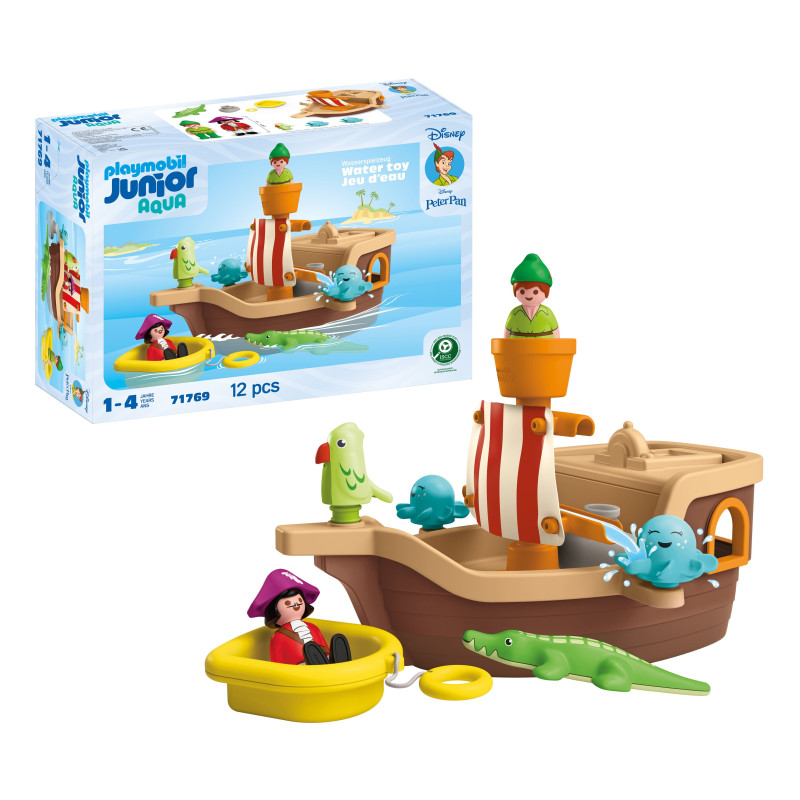 set di gioco playmobil junior e disney 71769 : nave pirata di peter