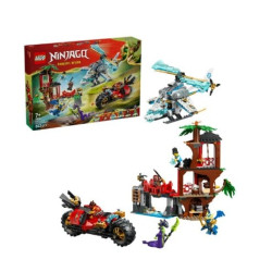 set di gioco lego ninjago 71857 battaglia nella casa sull'albero
