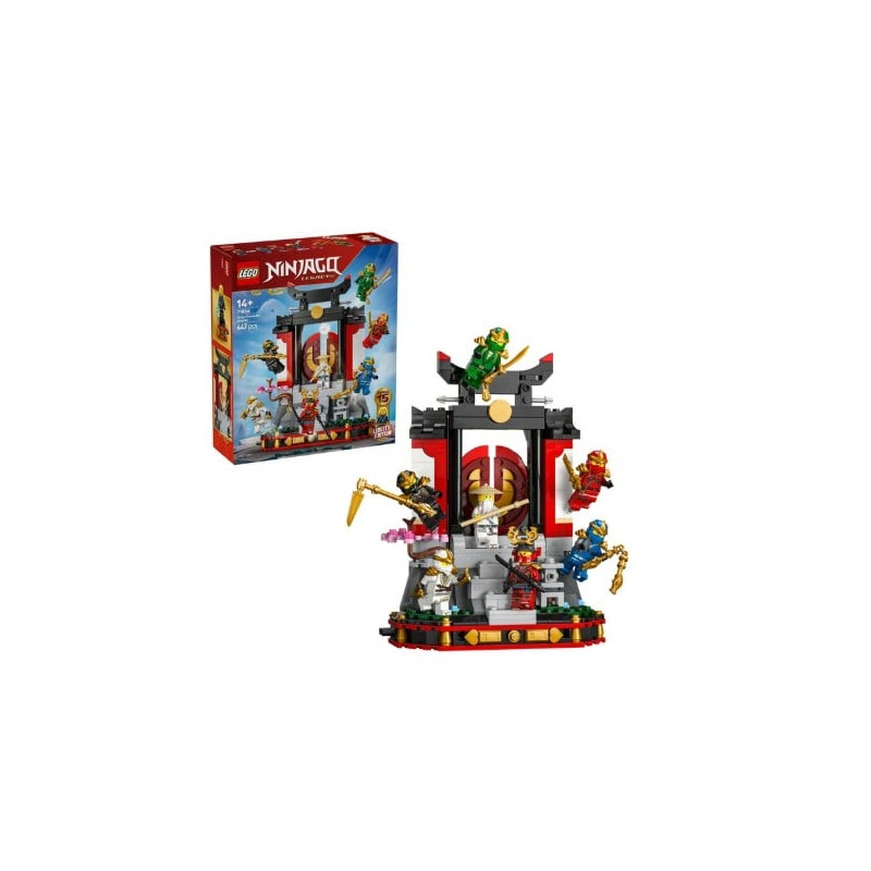 set di gioco lego ninjago 71866 display personaggi ninja multicolore