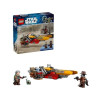 kit di costruzione lego star wars 75437 speeder di cobb vanth multicolore