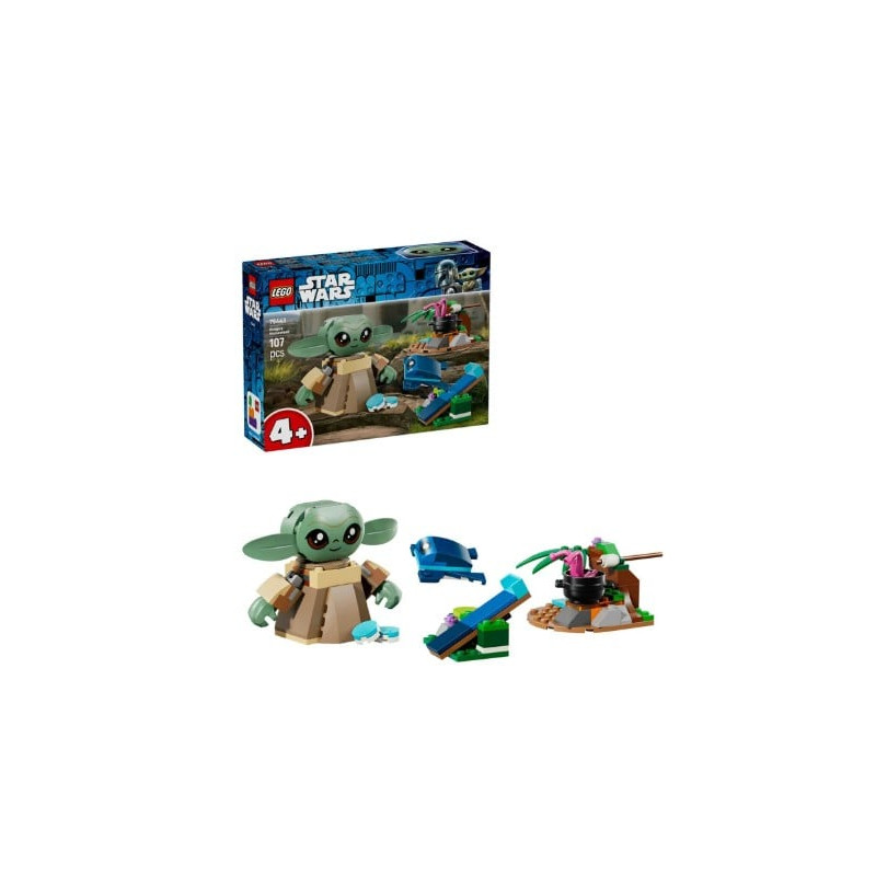 kit di costruzione lego star wars 75443 la fattoria di grogu multicolore