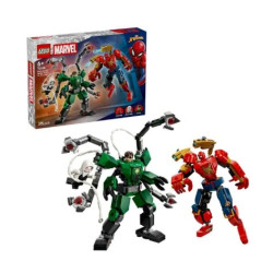 kit di costruzione lego marvel 76338 spider-man contro doc ock