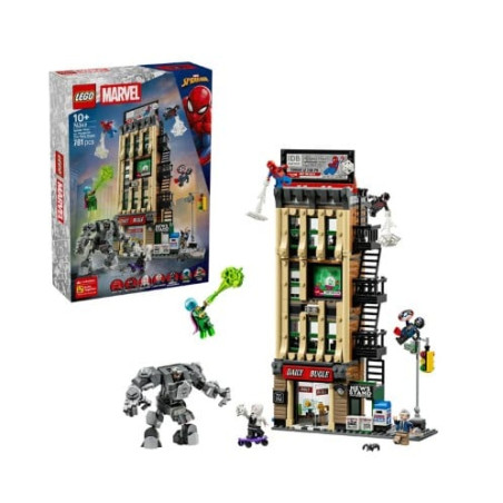 kit di costruzione lego marvel 76342 spider-man contro mysterio