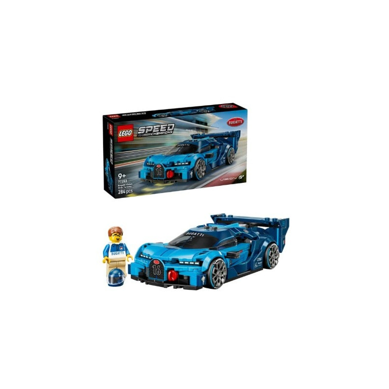 kit modello lego speed champions 77253 bugatti vision gt hyper sports