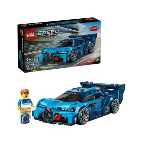 kit modello lego speed champions 77253 bugatti vision gt hyper sports