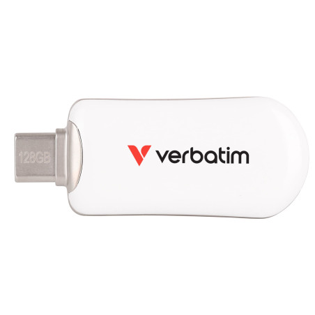 pen drive 128gb verbatim usb 3.2 bianco [30229]