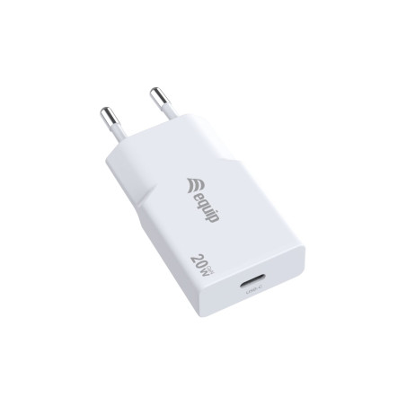 alimentatore da rete equip 245521 da interno 1x usb-c qc+pd3.0