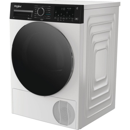 asciugatrice whirlpool 9kg 67.4cm classe a bianco [c wd 96m wbs it]