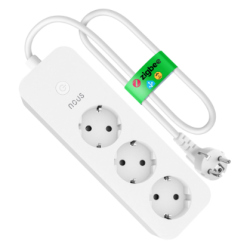 multipresa nous a11z intelligente zigbee 3prise bianco [a11z]