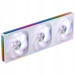 ventola jonsbo za-420w pwm argb 3x 140mm bianca