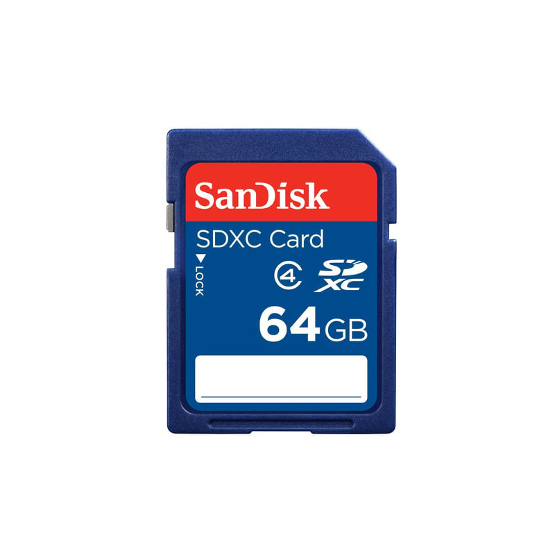 64gb scheda sd sandisk classe 4 [sdsdb-064g-b35]