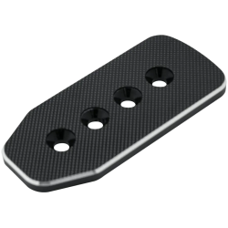 set di pedali piatti simagic acceleratore e freno nero 2pz