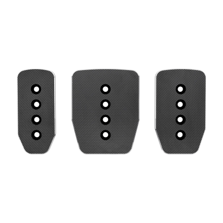 set di pedali piatti simagic standard frizione freno nero 3pz