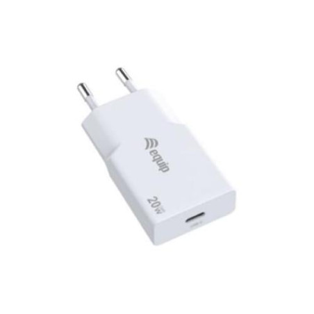 alimentatore da rete equip 245521 20w usb tipo-c bianco