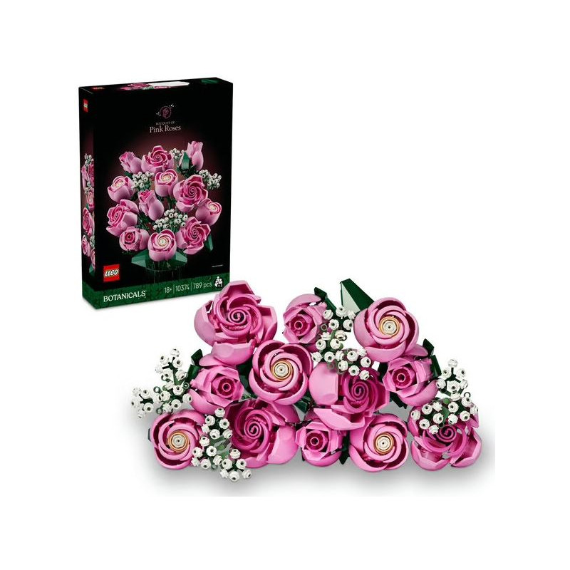 gioco da costruzione lego 10374 botanicals mazzo di rose multicolore