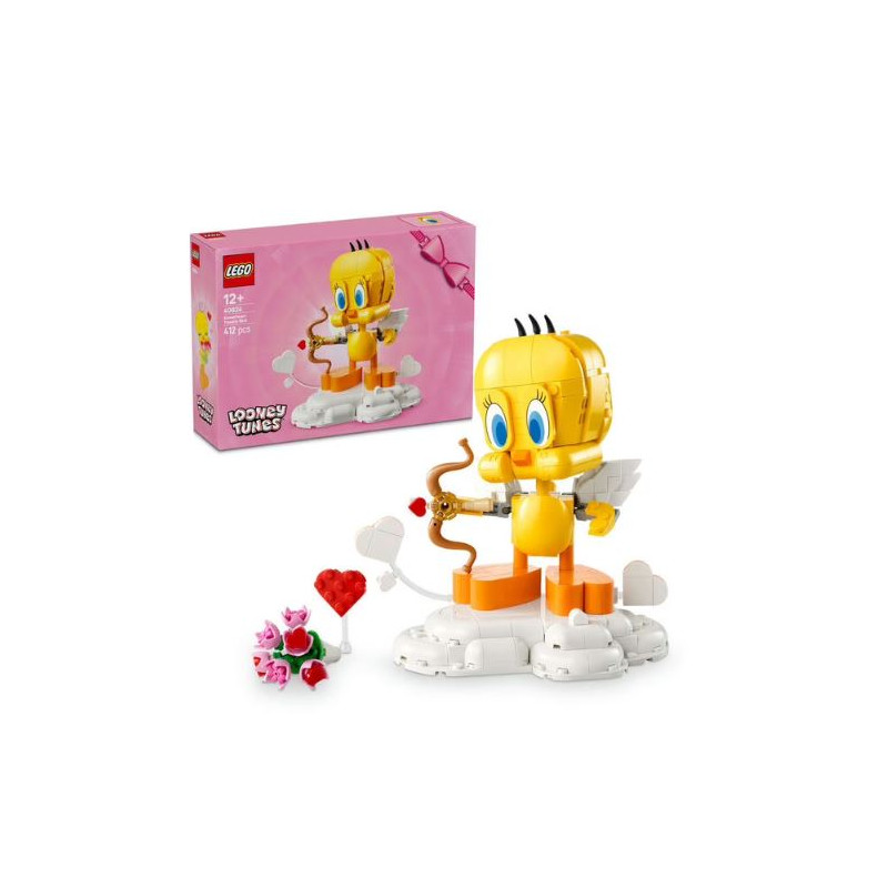 gioco da costruzione lego 40824 iconic looney tunes piccioncini titti