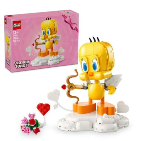 gioco da costruzione lego 40824 iconic looney tunes piccioncini titti