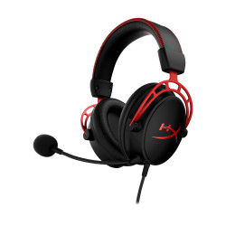 cuffia hyperx cloud alpha a padiglione per gaming 3.5mm con microfono